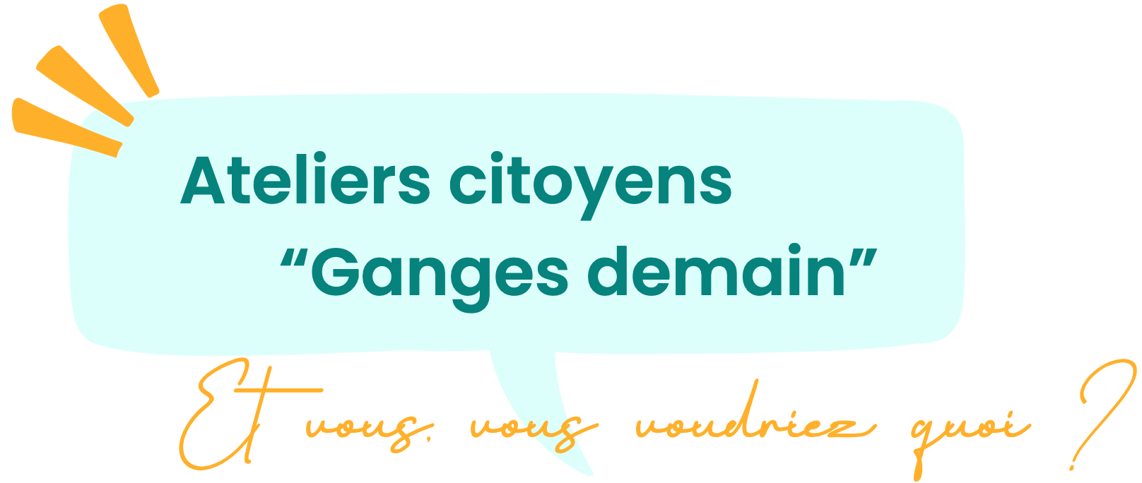 Ateliers citoyen : Ganges demain